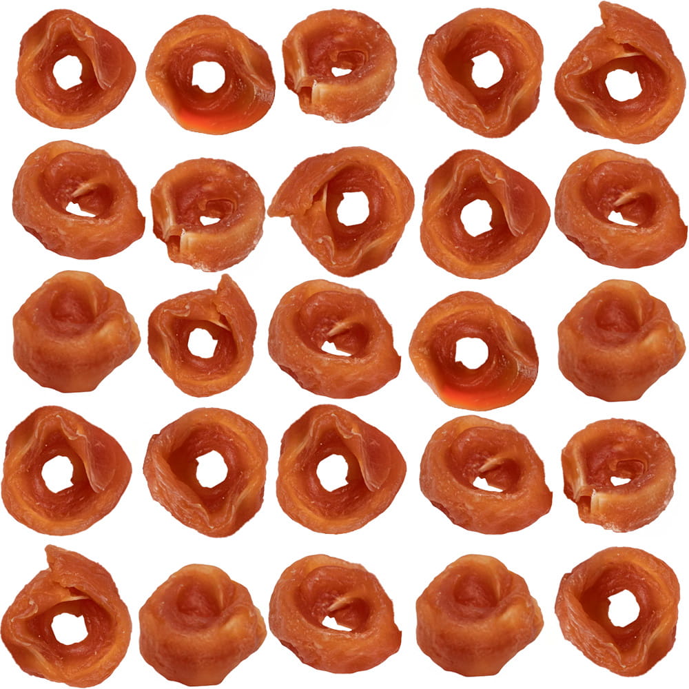 MACED Kalmary Przysmak dla Psa Pierścienie Kurczak i Ryba Rings 500g